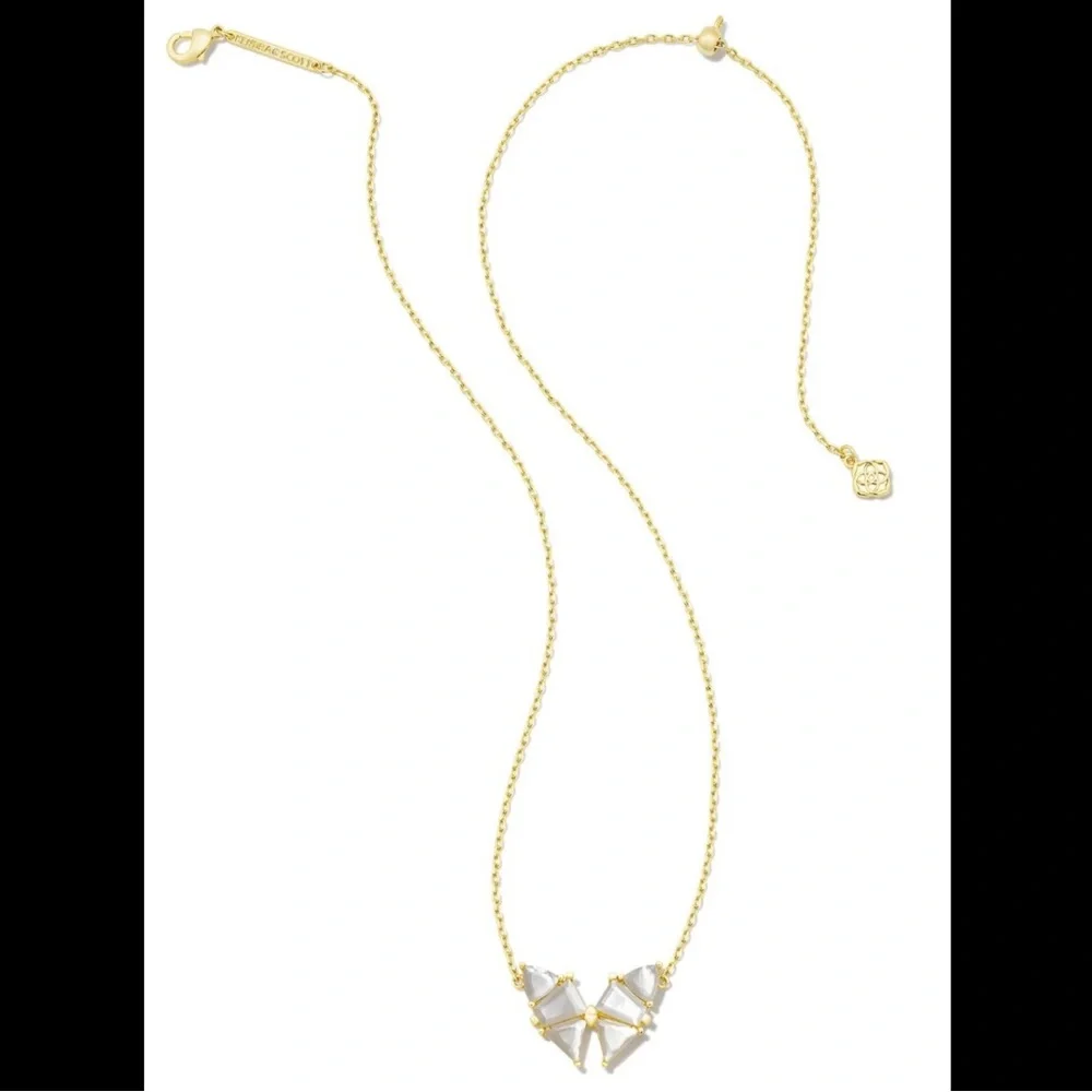 Kendra Scott — Blair Gold Butterfly Pendant Necklace - Picture 2 of 7